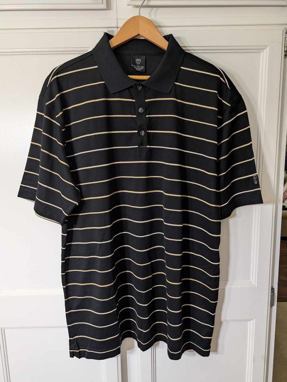Brand New Nike Golf Lightweight Stripe Dry Fit Polo Shirt Men’s XL